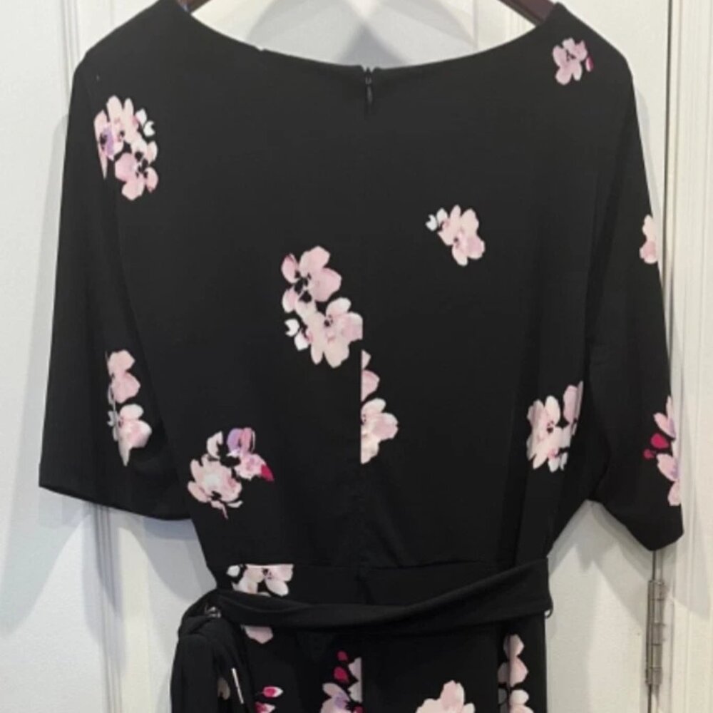 Kasper 18W Woman's Floral Dress - Picture 4 of 9